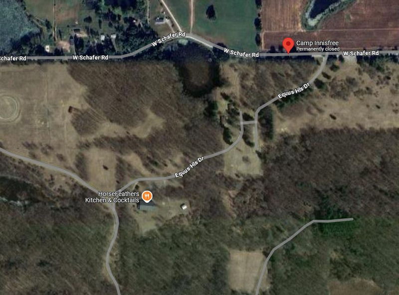 Camp Innisfree - Aerial Map (newer photo)